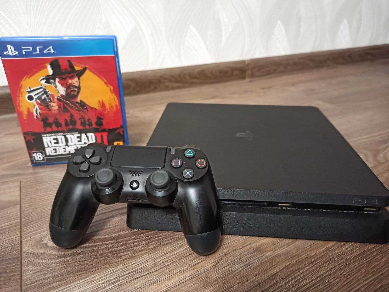 Playstation 4 slim 500 gb + Red Dead Redemption 2