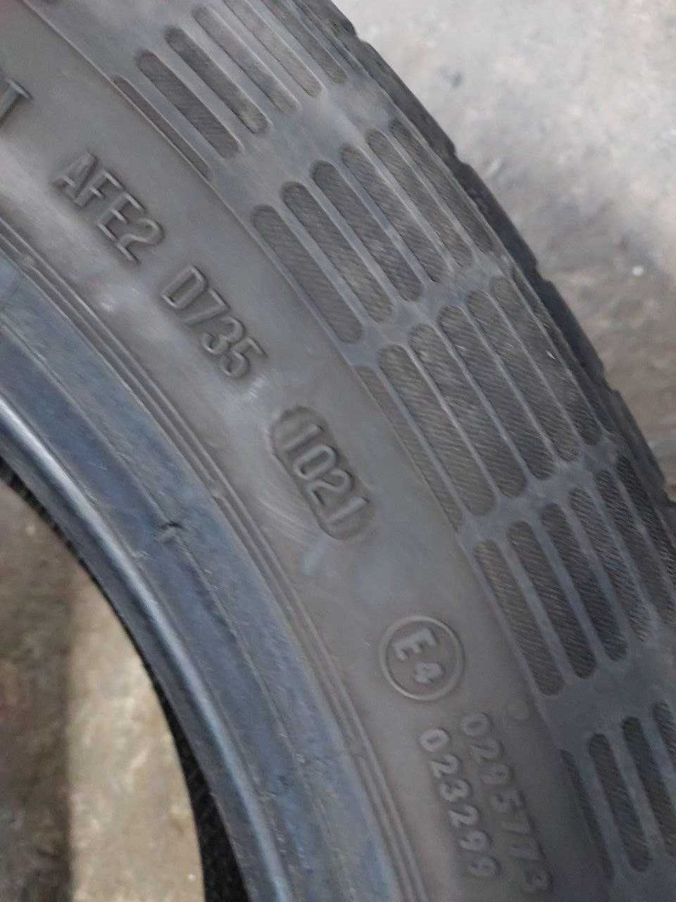 Шини 215/55 R18 пара літо Continental 7.45мм 2021 рік