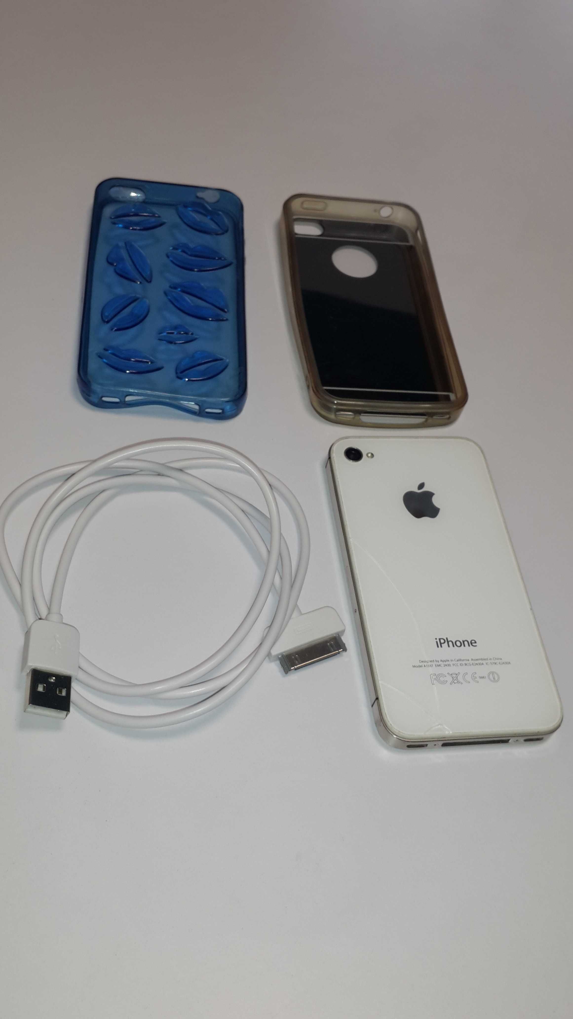 Продам Iphone 4s 16GB White | 2 чехла / кабель зарядки