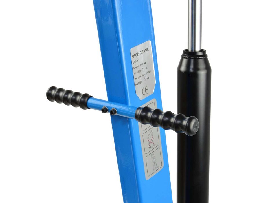 Низкопрофильный кран GEKO 1т G02144 гусак для СТО / гідравлічний кран