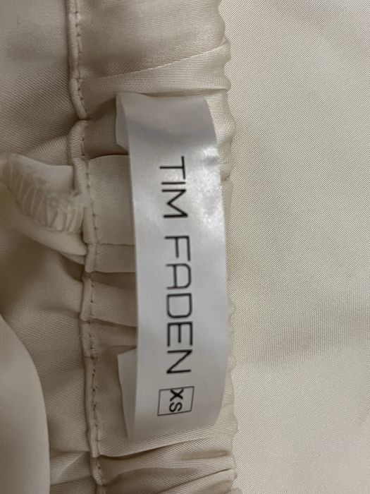 Жіночі атласні штани молочні