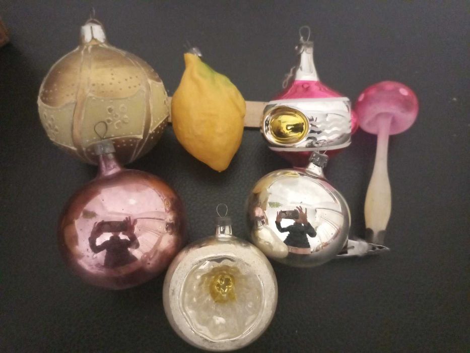 Елочные игрушки СССР