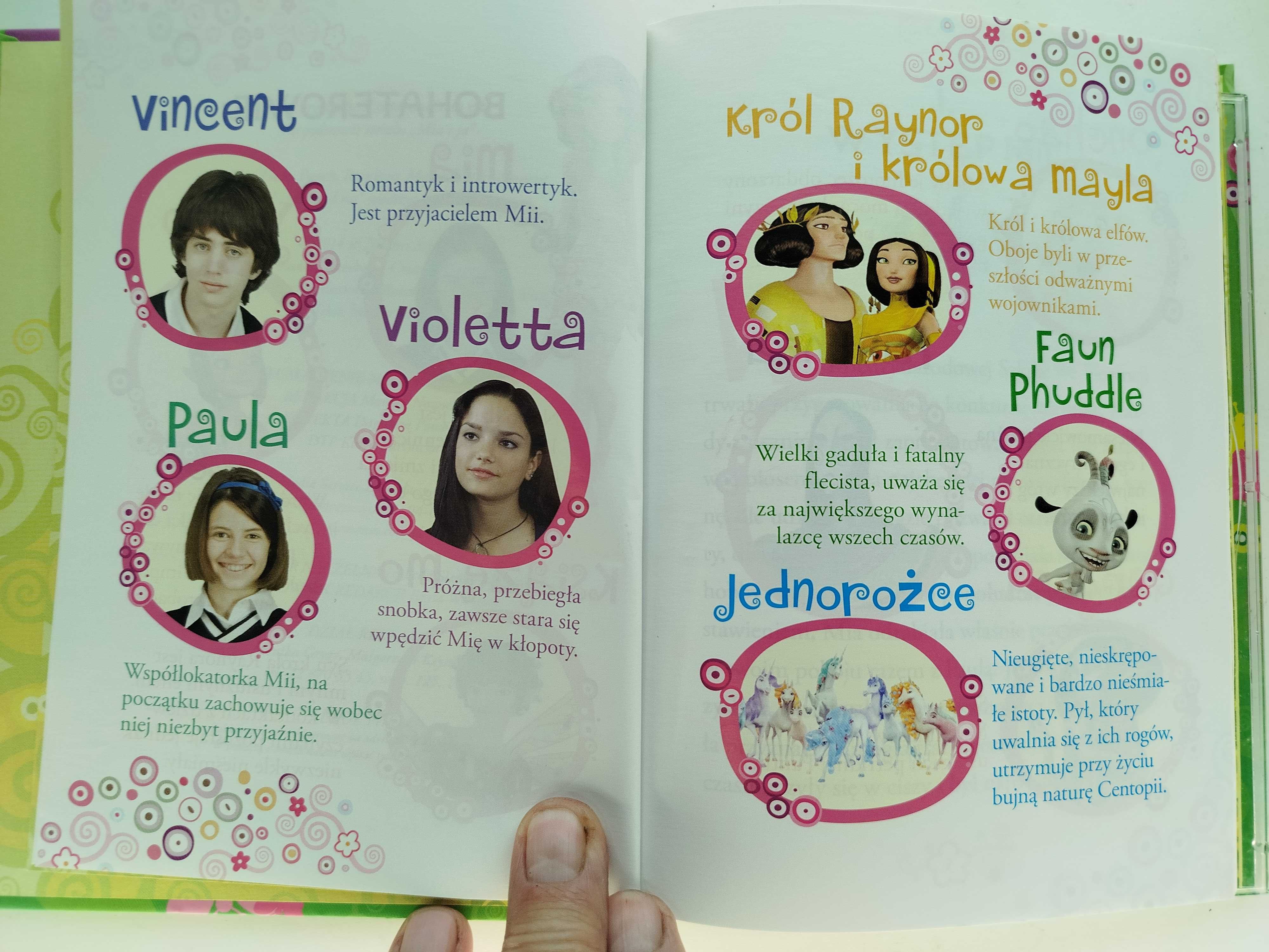 Mia and Me 4 Mia i Ja odc 12-17 Prawdziwy Elf DVD + książka dla dzieci