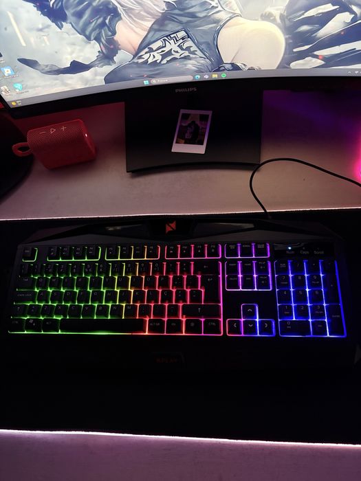 Teclado Nplay com luzes