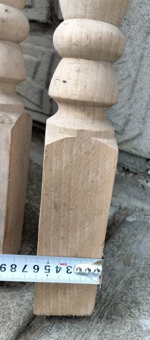 Drewniane tralki /balustrady /pionowe słupki do schodów balkonu tarasu