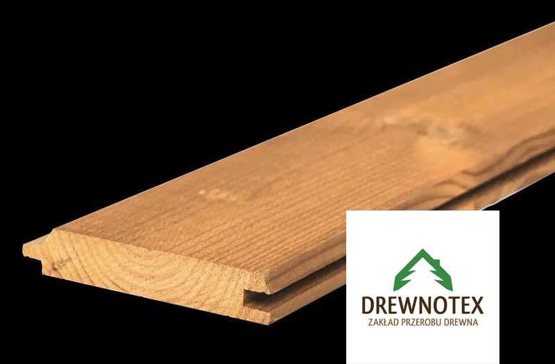Termodrewno termososna termo sosna profil faza TGV 19x140 mm