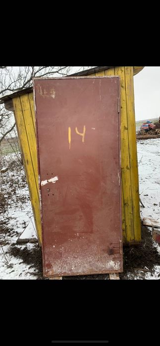 Двері металеві утеплені