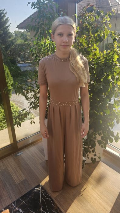 Kombinezon aerial silks szerokie nogawki 152-158