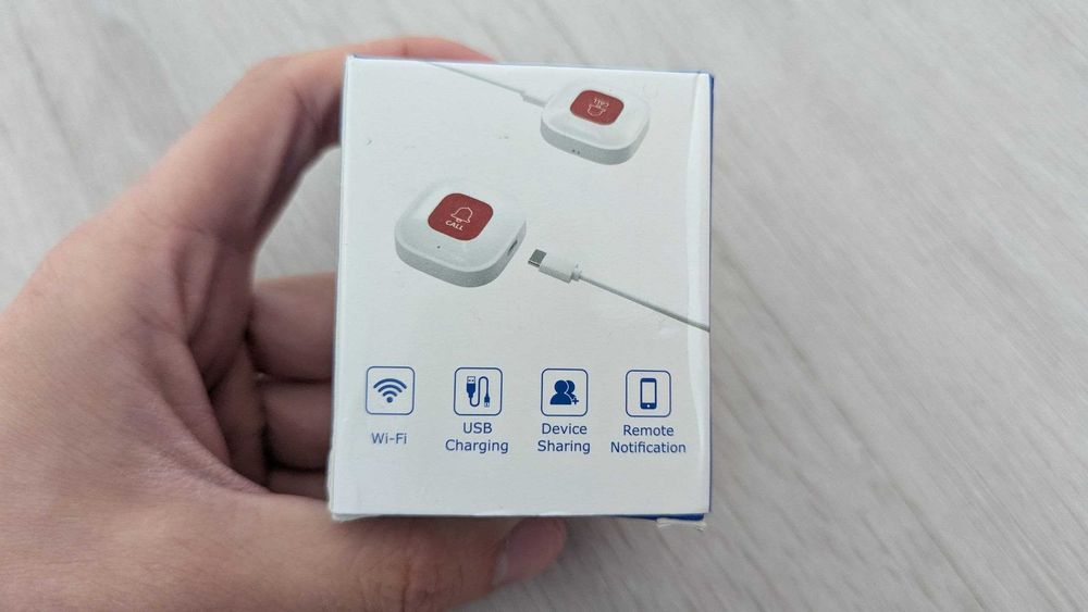 Екстрена кнопка виклику SOS Tuya Wi-Fi тревожна рятувальна