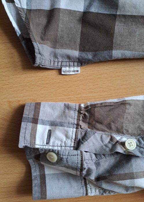 Koszula bawełniana z kieszeniami Warp And Weft - Slim Fit z USA