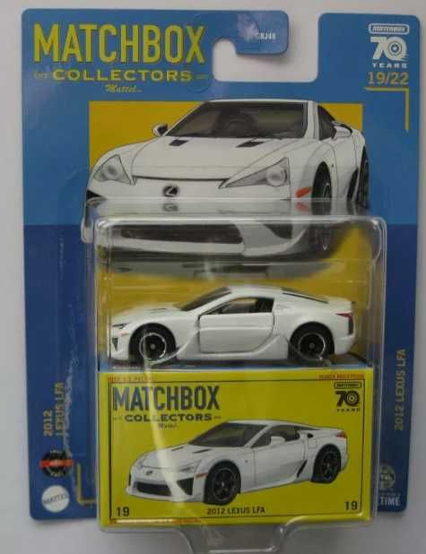Matchbox Collectors 2012 Lexus LFA 19/22 GBJ48 Novo em blister