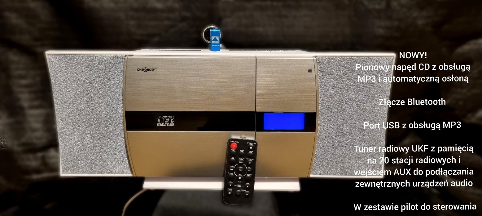 Sprzęt grający, wieża, radio, gramofon