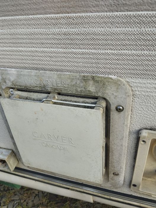 Boiler Carver cascade na gaz i prąd kempingowej lub kampera naprawa