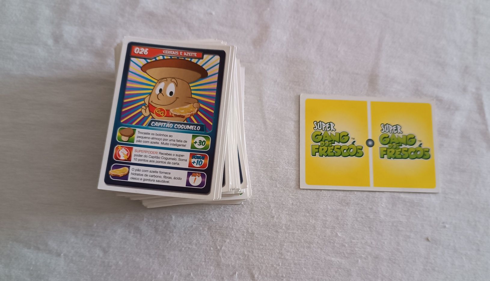 Coleção cromos Super Gang dos Frescos. 78 cartas