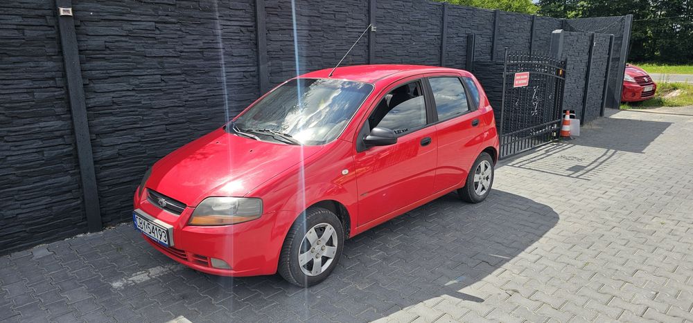 Chevrolet Aveo 2006r 1-Właściciel od Nowości 1.2 Benzyna. KSIAZKA SERW