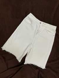 Білі джинсові шорти DeFacto, 38 розмір