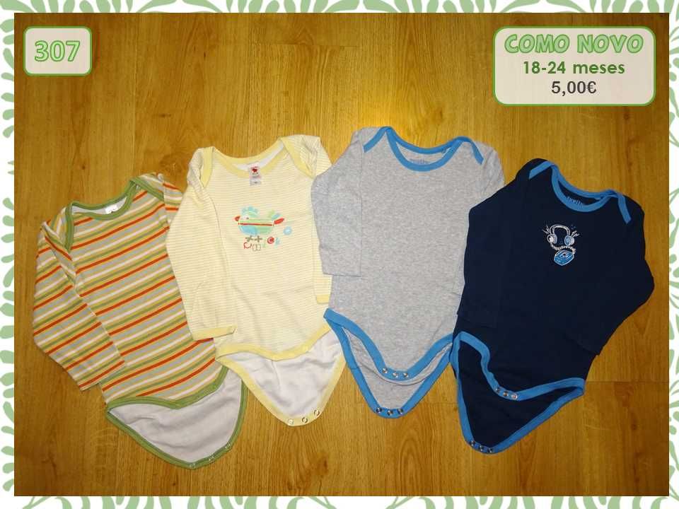 Babygrows 18 e 18-24 meses