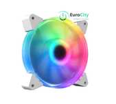 Кулер к корпусу JWH-4D RGB EZF-12025 white RGB подсветка
