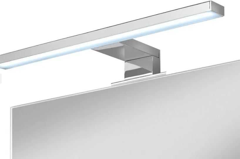 Szafka łazienkowa 40x23cm+lustro+ LED biała lub szara