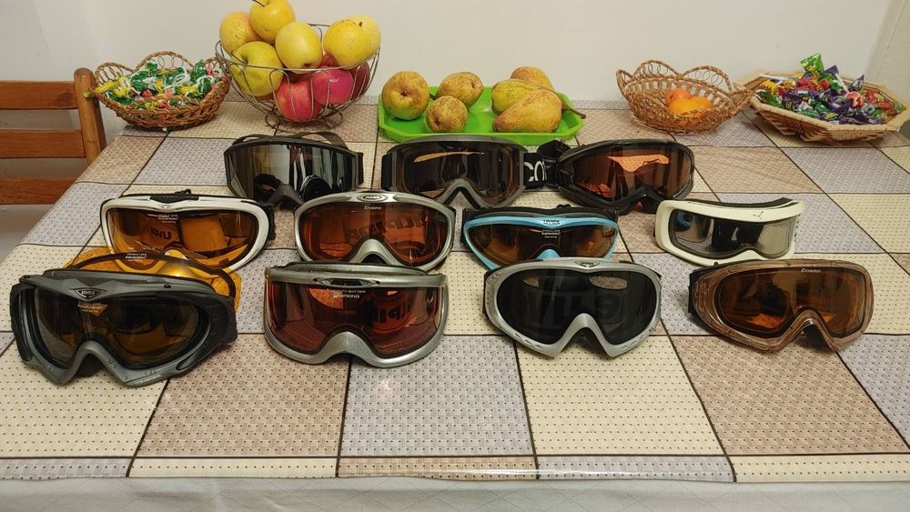 Чоловічі і жіночі окуляри лижні б/у Alpina Uvex Salomon