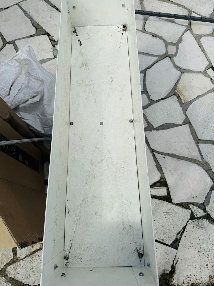 Ikea duza metalowa donica na nogach