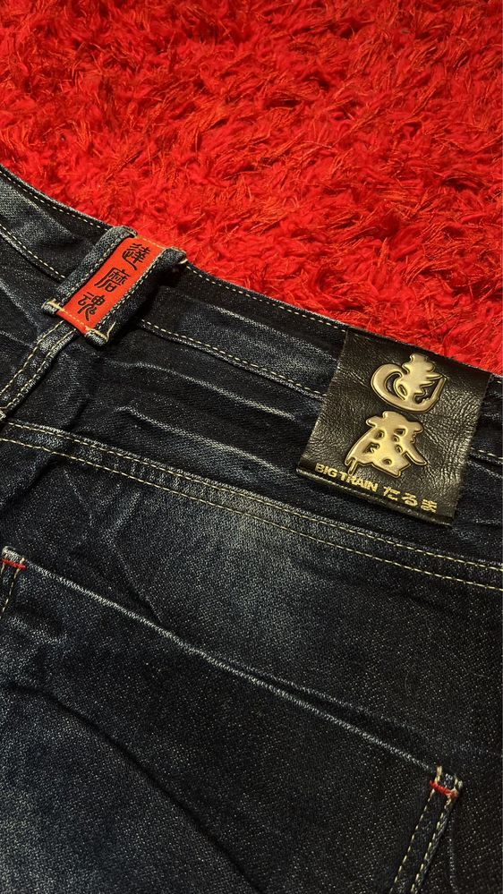 Вінтажні реп джинси Takashi Big Train (Japan), джинсы рэп
