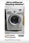 Máquina de lavar roupa Perfeito estado Washing machine Good Condition