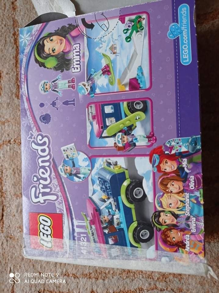 Lego friends wycieczka samochodem terenowym