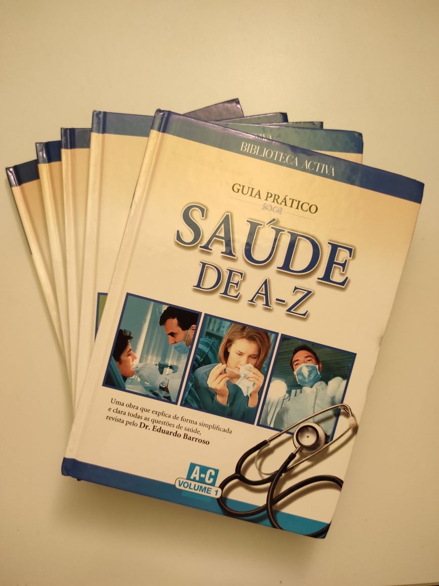 Coleção de livros "Saúde de A a Z"