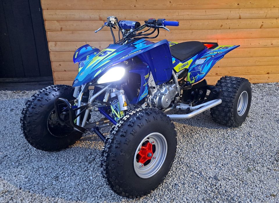Quad Yamaha YFZ 450 SWAP CB 500 Nowe Opony Ksenon Tuning 60km Okazja!