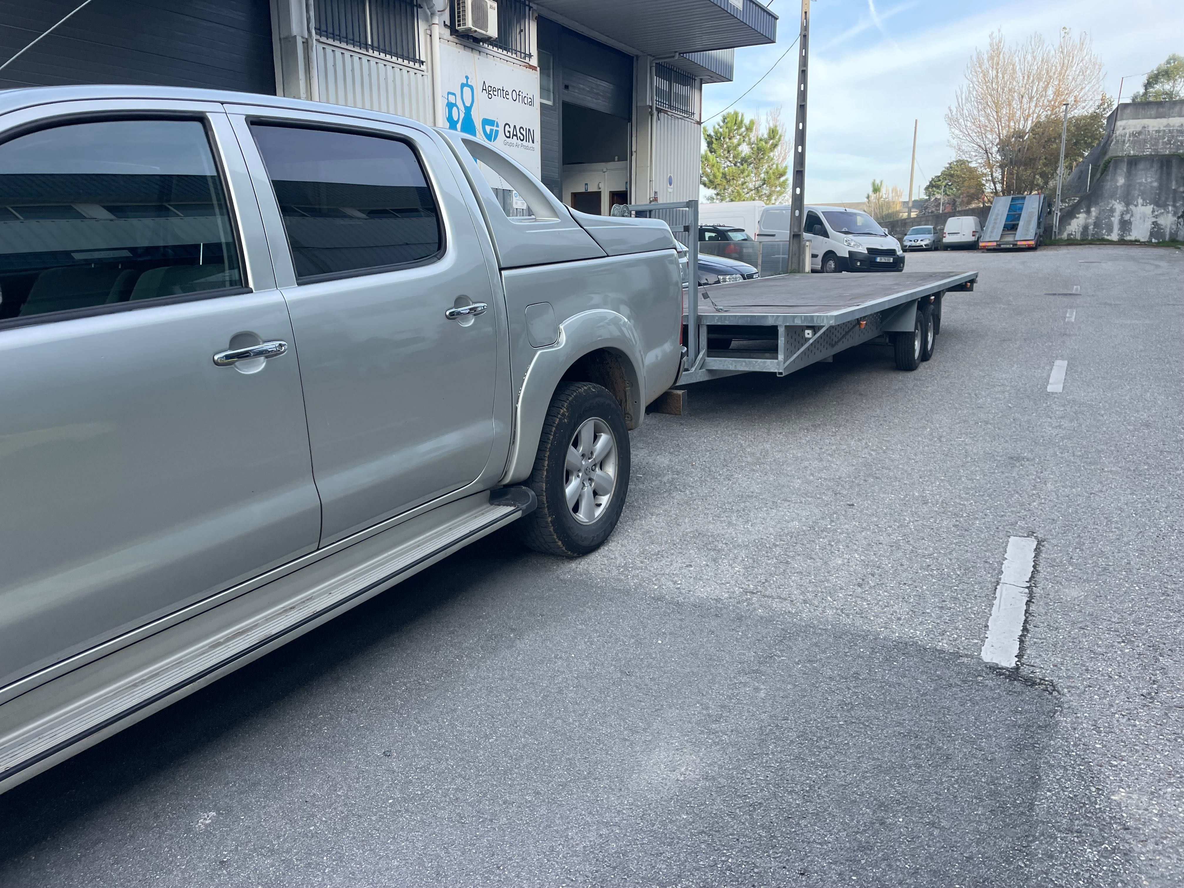 Atrelado carga geral 7 x 2.50 metros