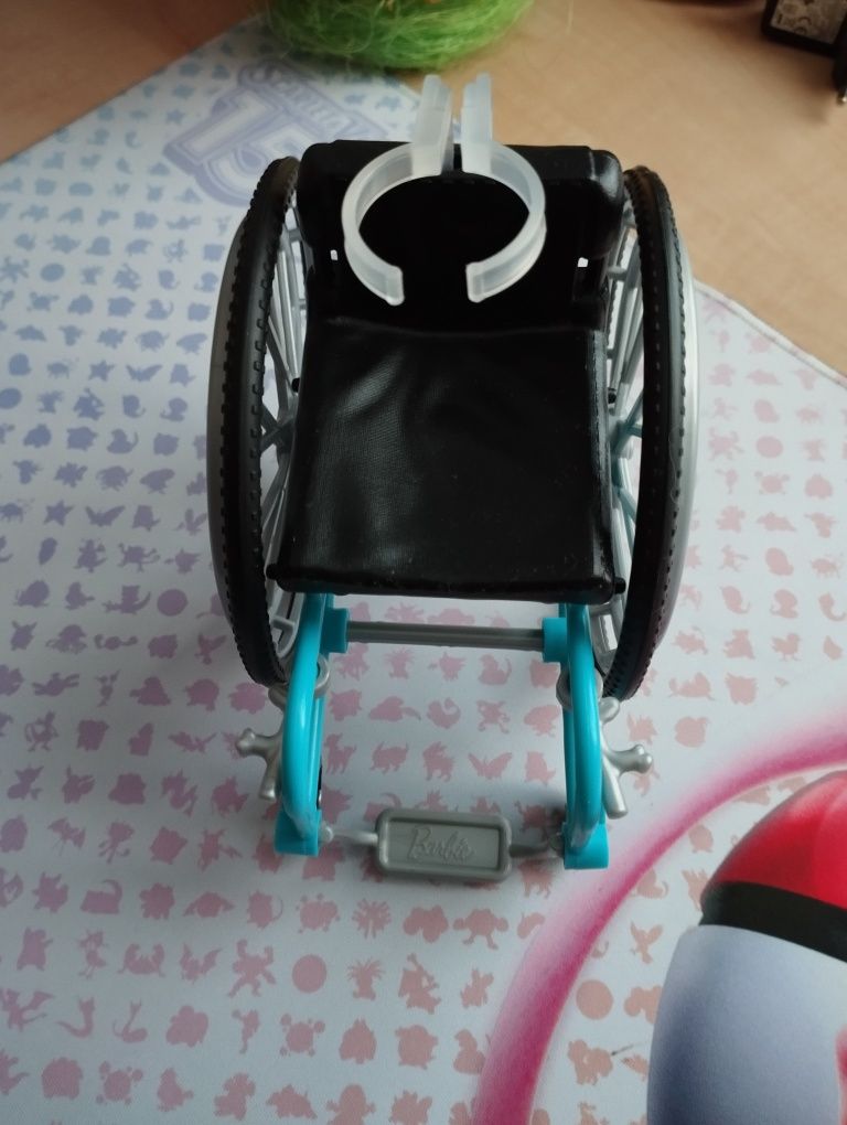 Wózek inwalidzki dla lalek typu Barbie