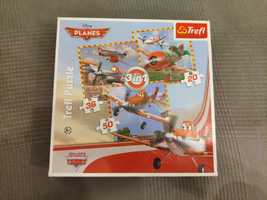 Puzzle Disney Plane Samoloty 3 w 1, 20, 36, 50 szt