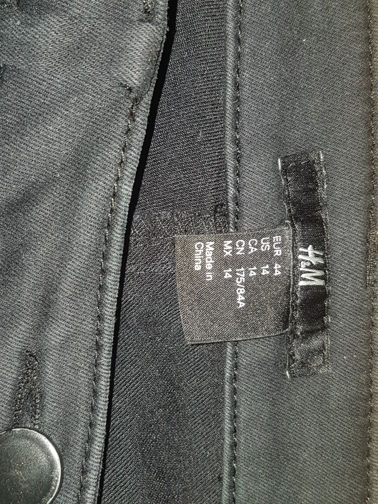 джинсы H&M черные зауженные к низу р. US 14 Eur 44 наш 50-52