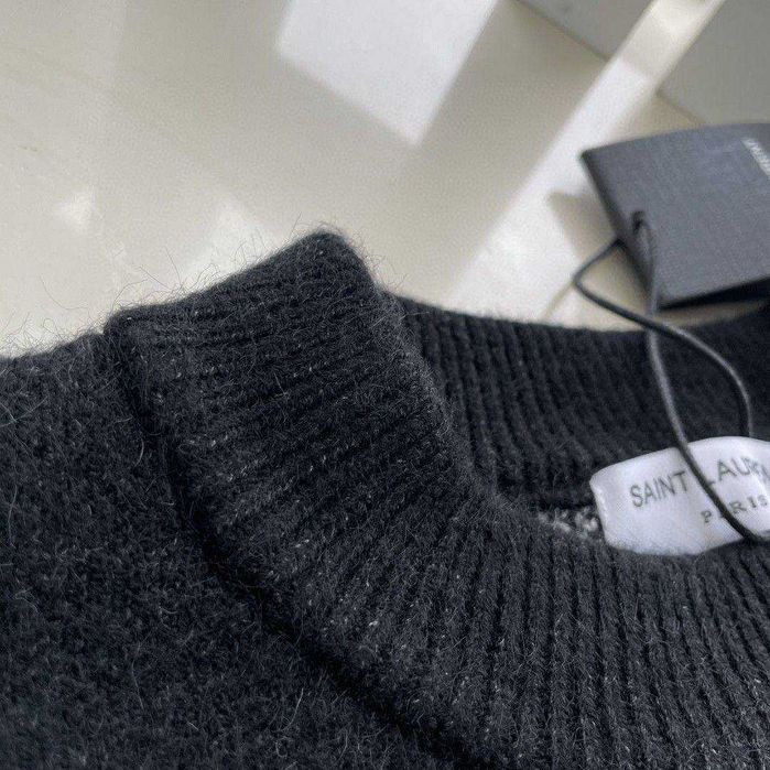 Luksusowy wełniany sweter Saint Laurent! OD RĘKI XS S M L!