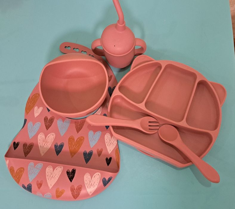 Набір посуди силікон дитяча