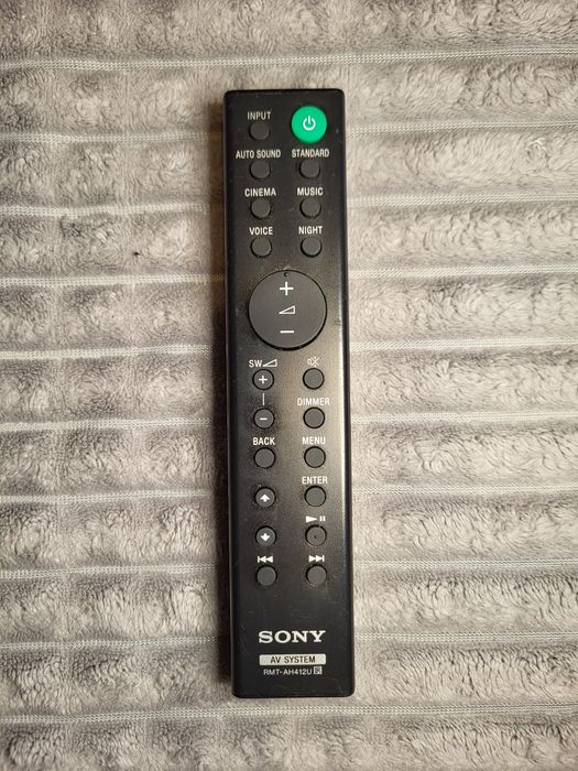 Pilot SONY RMT-AH412u av system oryginalny