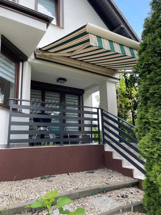 Balustrady balustrada aluminiowa ze stali nierdzewnej  malowana