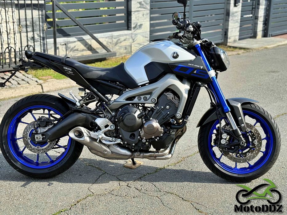 Yamaha MT09 MT 09 ABS - Race Blue - RaceBlue - 1 ręka - Niemcy
