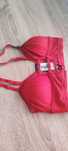 UNDIZ biustonosz bralet top czerwony XS,34