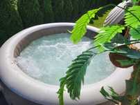 Jacuzzi ogrodowe basen z hydromasażem używane 3 sezony  odbiór od IX