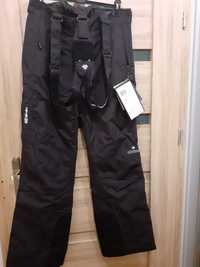 spodnie damskie narciarskie r. L 40 nowe Alpinus UANDA czarne zimowe