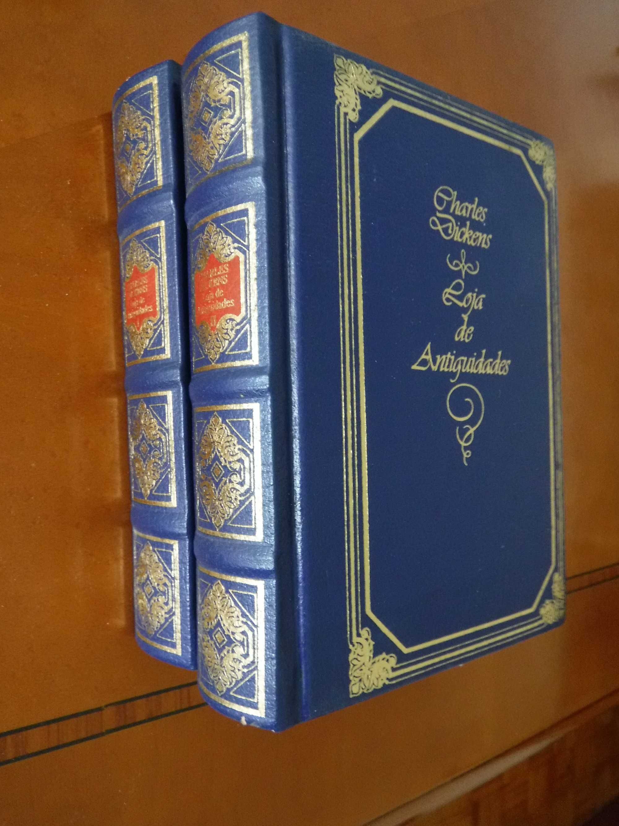 Loja de Antiguidades - Charles Dickens - 2 vols - Encadernação de luxo