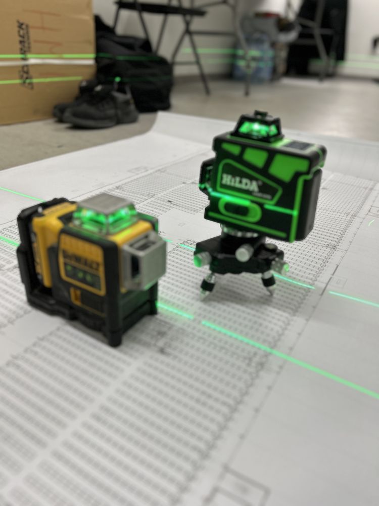 Laser Zielony krzyżowy