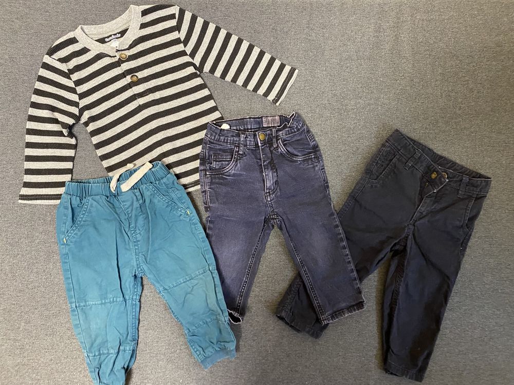 Набор штанов на мальчика 1-2 года