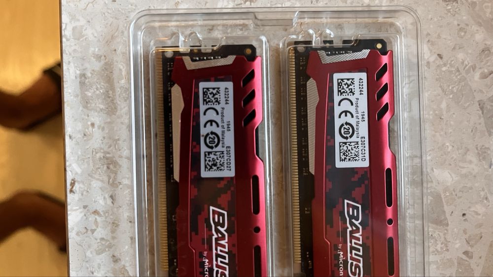Pamieć ram ddr 4 crucial 2x8gb 3000mhz