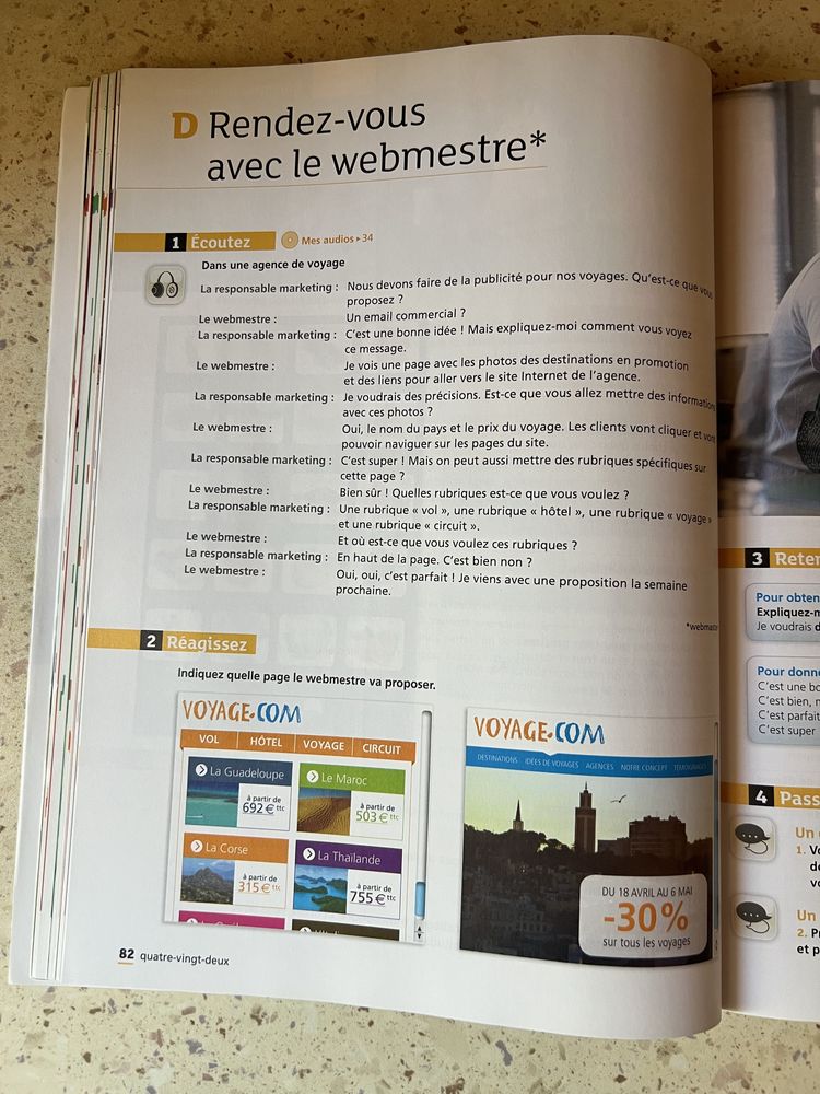 Objectif express 1, francuski A1/A2,le monde professionnel en français