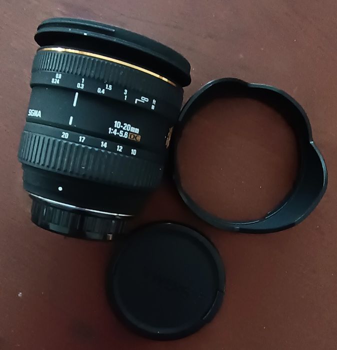 Lente Sigma 10-20mm f/4-5.6 DC para Pentax