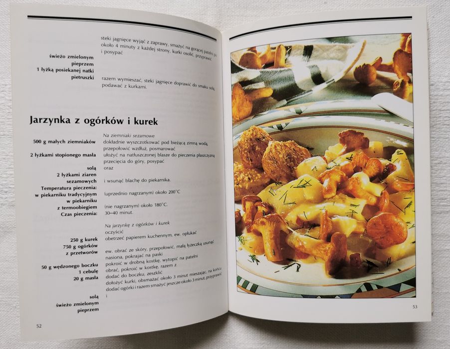 Grzyby - dania główne i dodatki.