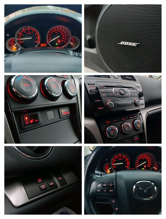 Mazda 6 2.0 B 155KM Kombi  Tempomat Niski Przebieg ! Bose